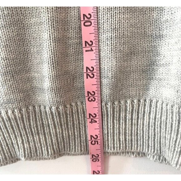 Vintage 70’s Kingsport Mens V-Neck Gray Sweater Small (34-36) Business Casual - Picture 4 of 6